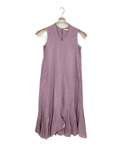 MARIHA（マリハ）MARIHA (マリハ) ノースリーブワンピース/マリハ パープル サイズ:Freeの古着・服飾アイテム