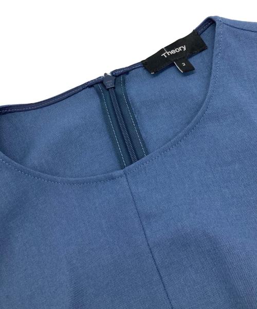 theory（セオリー）theory (セオリー) ノースリーブワンピース/セオリー/10-4105525 ブルー サイズ:2の古着・服飾アイテム