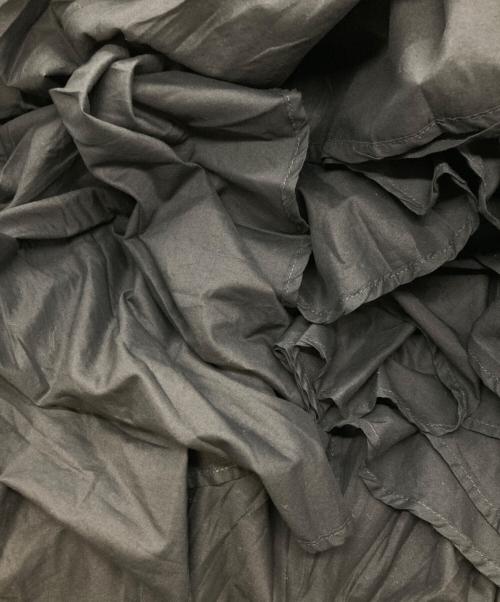 mizuiro-ind（ミズイロインド）mizuiro-ind (ミズイロインド) ボリュームフレアスカート/ミズイロインド/3-260010 ブラック サイズ:Freeの古着・服飾アイテム