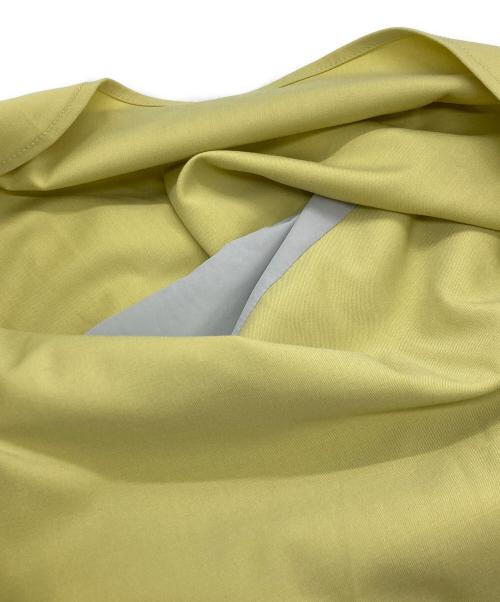 MARECHAL TERRE（マルシャルテル）MARECHAL TERRE (マルシャルテル) ダブルクロス アシンメトリー ワイド フレア パンツ/マルシャルテル/ZMT251PT009 グリーン サイズ:2の古着・服飾アイテム