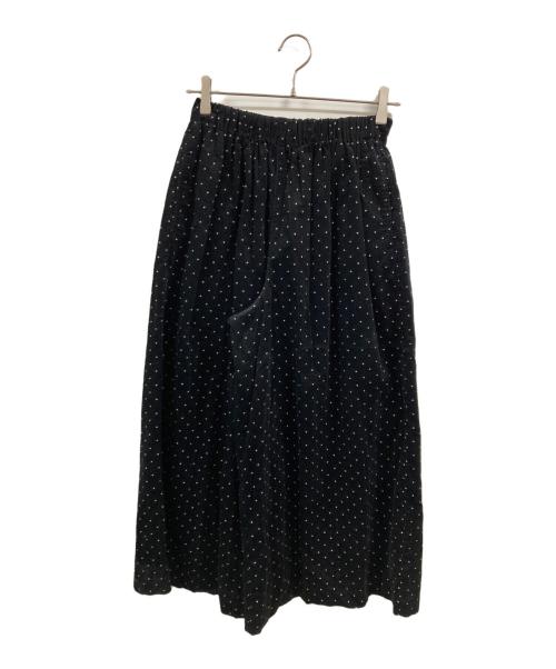 かぐれ（カグレ）かぐれ (カグレ) ドットコーデュロイワイドパンツ/カグレ/GA47-24M020/24AW ブラック サイズ:Freeの古着・服飾アイテム