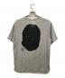 A BATHING APE (ア ベイシング エイプ) プリントTシャツ グレー サイズ:L：4500円