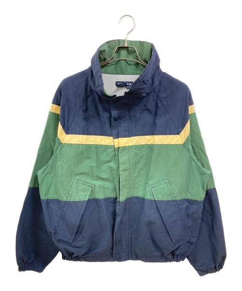 NAUTICA（ノーティカ）NAUTICA (ノーティカ) セーリングジャケット/ノーティカ ネイビー×グリーン サイズ:XLの古着・服飾アイテム