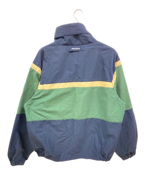 NAUTICA（ノーティカ）NAUTICA (ノーティカ) セーリングジャケット/ノーティカ ネイビー×グリーン サイズ:XLの古着・服飾アイテム