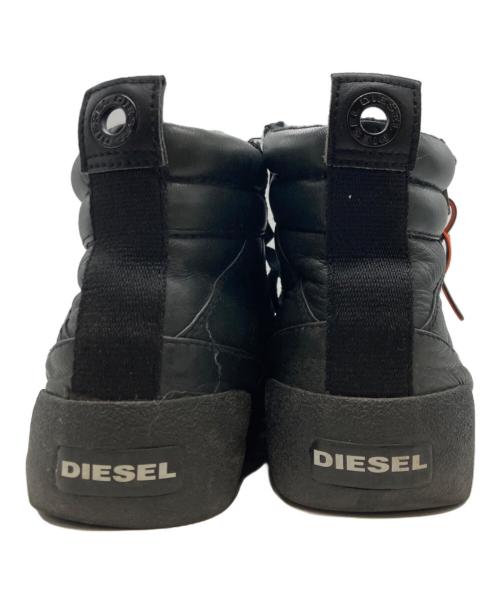DIESEL（ディーゼル）DIESEL (ディーゼル) D-VELOWSハイカットスニーカー/ディーゼル ブラック サイズ:28cmの古着・服飾アイテム