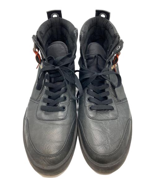 DIESEL（ディーゼル）DIESEL (ディーゼル) D-VELOWSハイカットスニーカー/ディーゼル ブラック サイズ:28cmの古着・服飾アイテム
