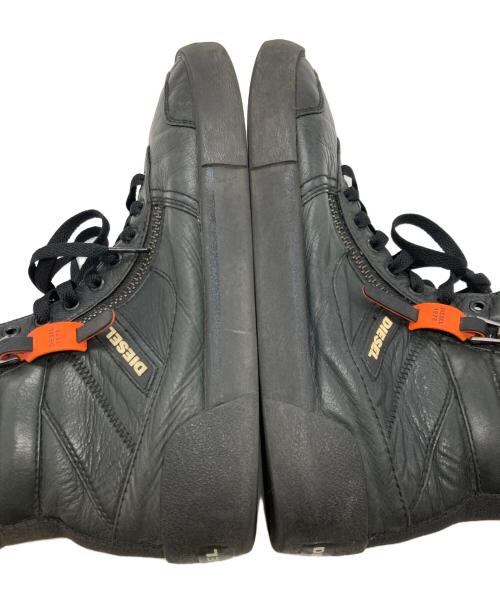 DIESEL（ディーゼル）DIESEL (ディーゼル) D-VELOWSハイカットスニーカー/ディーゼル ブラック サイズ:28cmの古着・服飾アイテム