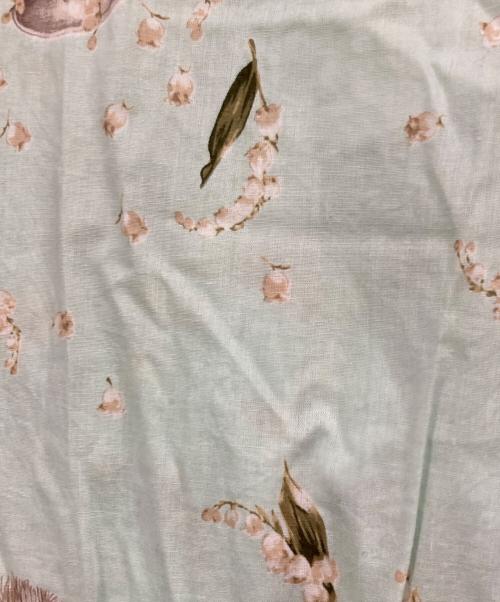 PINK HOUSE（ピンクハウス）PINK HOUSE (ピンクハウス) 半袖ブラウスワンピース/ピンクハウス/P015EFA04 B ライトグリーン サイズ:Freeの古着・服飾アイテム