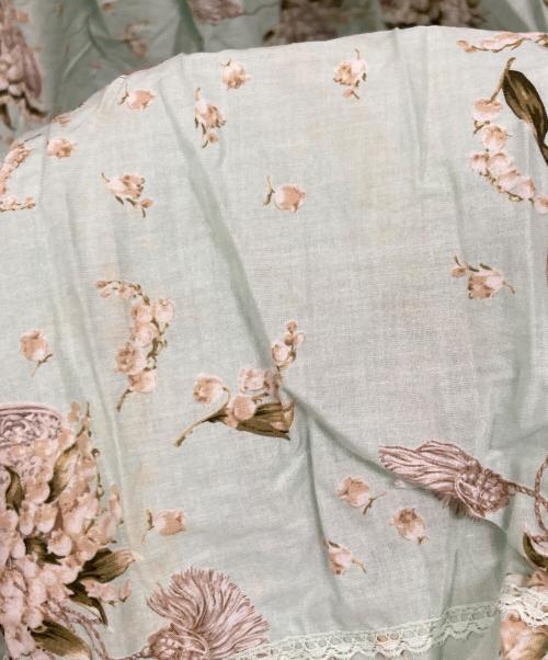 PINK HOUSE（ピンクハウス）PINK HOUSE (ピンクハウス) 半袖ブラウスワンピース/ピンクハウス/P015EFA04 B ライトグリーン サイズ:Freeの古着・服飾アイテム