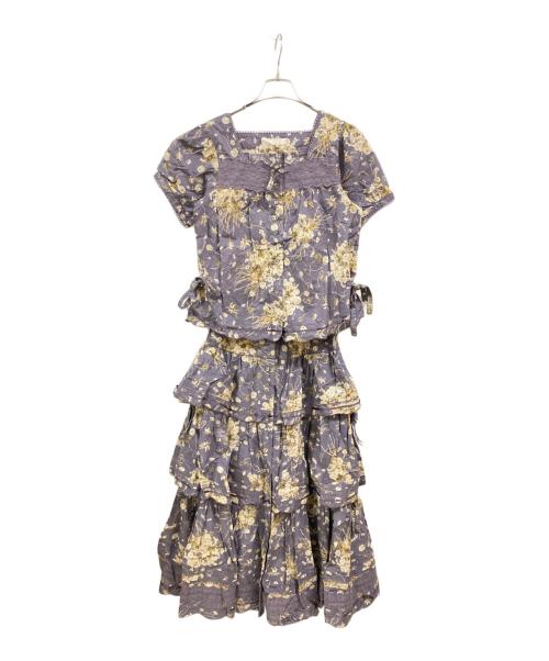 PINK HOUSE（ピンクハウス）PINK HOUSE (ピンクハウス) セットアップブラウス/ピンクハウス/P017EFB14 B パープル サイズ:Freeの古着・服飾アイテム