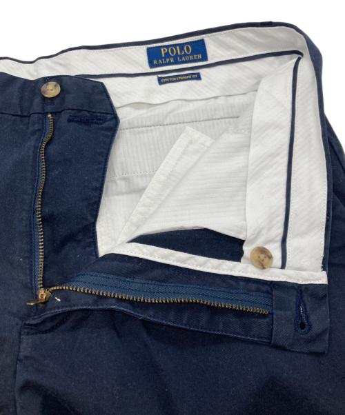 POLO RALPH LAUREN（ポロ・ラルフローレン）POLO RALPH LAUREN (ポロ・ラルフローレン) チノハーフパンツ/ポロ・ラルフローレン ネイビー サイズ:34の古着・服飾アイテム