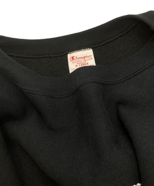 Champion（チャンピオン）Champion (チャンピオン) クルーネックスウェット/チャンピオン/赤タグ復刻 ブラック サイズ:XLの古着・服飾アイテム