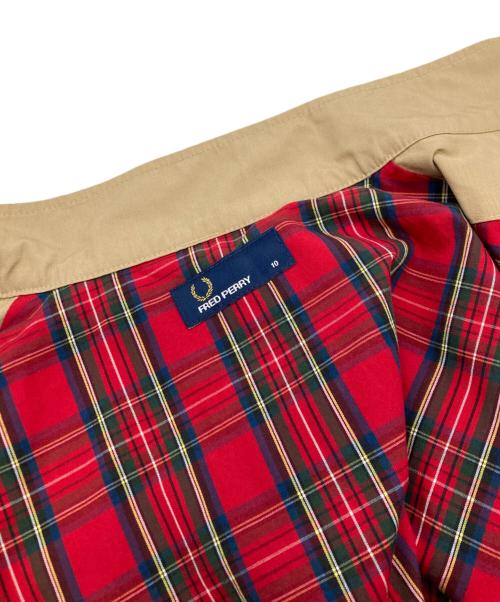 FRED PERRY（フレッドペリー）FRED PERRY (フレッドペリー) スイングトップ/フレッドペリー/F6280 ベージュ サイズ:10の古着・服飾アイテム