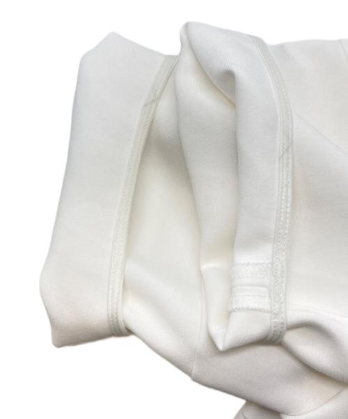 M-premierBLACK（エムプルミエブラック）M-premierBLACK (エムプルミエブラック) コクーンスリーブペプラムブラウス/エムプルミエブラック/C337-022 ホワイト サイズ:34の古着・服飾アイテム