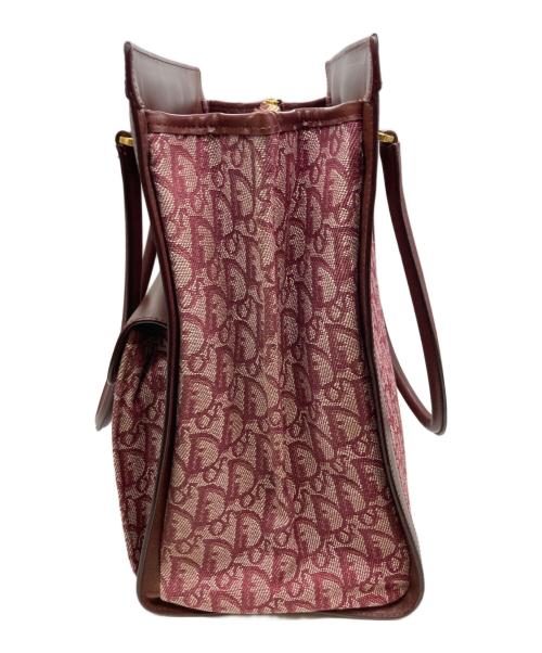 Christian Dior（クリスチャン ディオール）Christian Dior (クリスチャン ディオール) トロッタートートバッグ/クリスチャン ディオール/BO E 0012 レッドの古着・服飾アイテム