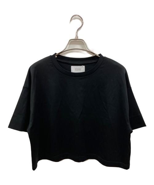 STUDIOUS（ステュディオス）STUDIOUS (ステュディオス) ラグジュアリーコットンTEE/ステュディオス/123321007 ブラック サイズ:Freeの古着・服飾アイテム