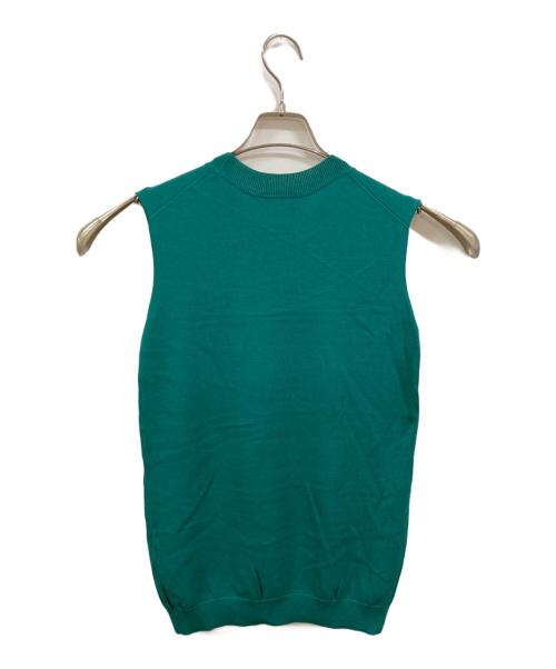 AP STUDIO（エーピーストゥディオ）AP STUDIO (エーピーストゥディオ) プレーンニットノースリーブ/エーピーストゥディオ/22080586207010 グリーン サイズ:Freeの古着・服飾アイテム
