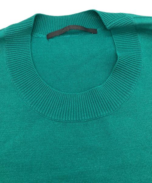 AP STUDIO（エーピーストゥディオ）AP STUDIO (エーピーストゥディオ) プレーンニットノースリーブ/エーピーストゥディオ/22080586207010 グリーン サイズ:Freeの古着・服飾アイテム