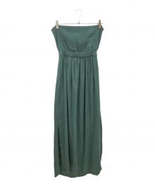 mare di latte（マレ ディ ラテ）の古着「BACK RIBBON DRESS/マレ ディ ラテ/18040510000710」｜グリーン