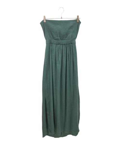 mare di latte（マレ ディ ラテ）mare di latte (マレ ディ ラテ) BACK RIBBON DRESS/マレ ディ ラテ/18040510000710 グリーン サイズ:Freeの古着・服飾アイテム