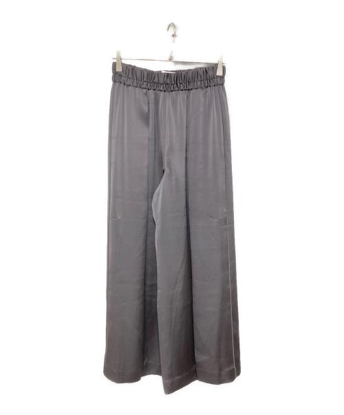 SACRA（サクラ）SACRA (サクラ) TRIACE SATIN PANTS/サクラ/124214112 グレー サイズ:36の古着・服飾アイテム