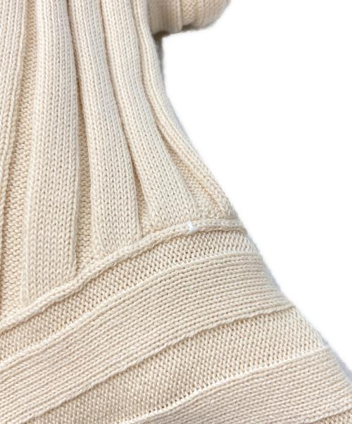 STELLA McCARTNEY（ステラマッカートニー）STELLA McCARTNEY (ステラマッカートニー) リブニットラップスカート/ステラマッカートニー/6K0146 3S2339 アイボリー サイズ:34の古着・服飾アイテム