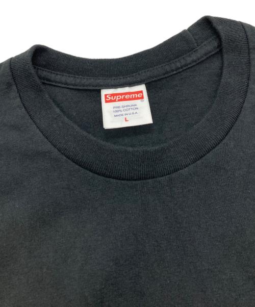 SUPREME（シュプリーム）SUPREME (シュプリーム) 24SS Pinline Tee/ロゴTシャツ/シュプリーム ブラック サイズ:Ｌの古着・服飾アイテム