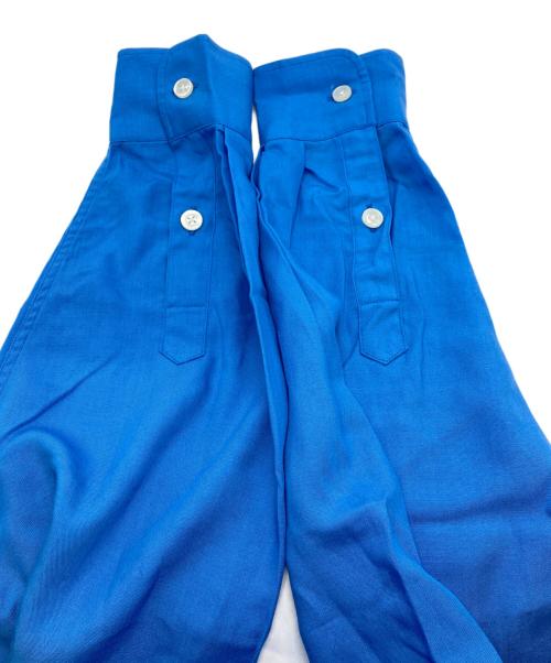 WACKO MARIA（ワコマリア）WACKO MARIA (ワコマリア) ロゴ刺繍 オープンカラーシャツ/ワコマリア ブルー サイズ:Ｍの古着・服飾アイテム