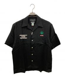 WACKO MARIA（ワコマリア）の古着「HIGHTIMES 50'S SHIRT/ワコマリア/24SS 舐達麻」｜ブラック