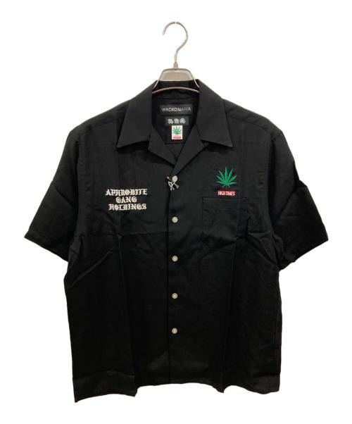 WACKO MARIA（ワコマリア）WACKO MARIA (ワコマリア) HIGHTIMES 50'S SHIRT/ワコマリア/24SS 舐達麻 ブラック サイズ:Ｍの古着・服飾アイテム
