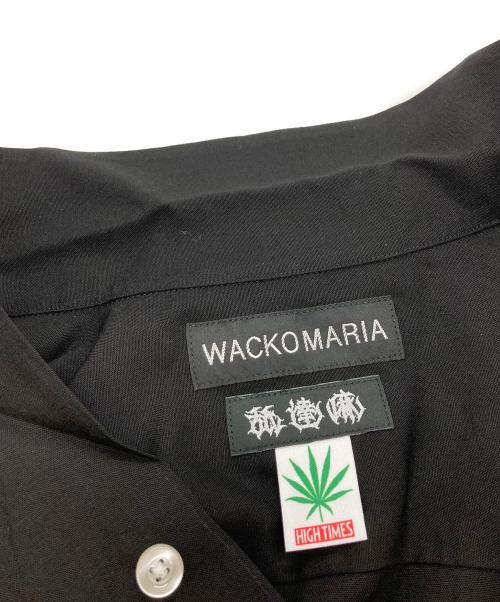 WACKO MARIA（ワコマリア）WACKO MARIA (ワコマリア) HIGHTIMES 50'S SHIRT/ワコマリア/24SS 舐達麻 ブラック サイズ:Ｍの古着・服飾アイテム