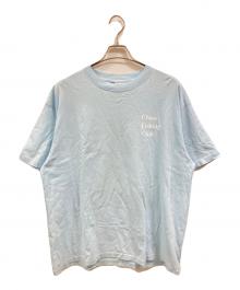 CHAOS FISHING CLUB（カオスフィッシングクラブ）の古着「プリントTシャツ/カオスフィッシングクラブ」｜ブルー