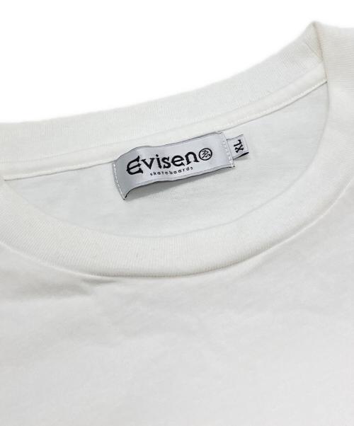 EVISEN（エビセン）EVISEN (エビセン) ROUND LOGO T-SHIRT/エビセン/24SU-T03 ホワイト サイズ:XLの古着・服飾アイテム