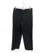 WTAPSダブルタップス）の古着「CREASE DL TROUSERS POLY. TWILL/ダブルタップス/231TQDT-PTM01」｜ブラック