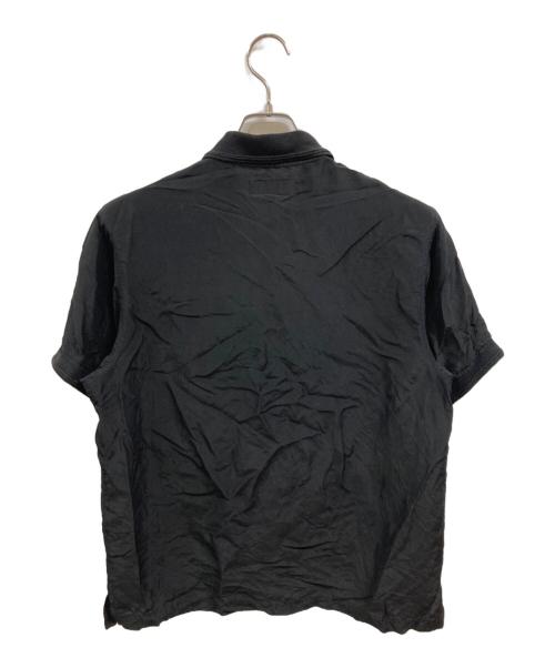 SUPREME（シュプリーム）SUPREME (シュプリーム) Jacquard Logo Silk Polo/シュプリーム ブラック サイズ:Sの古着・服飾アイテム