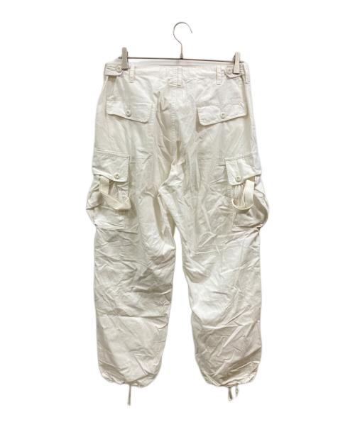HOUSTON（ヒューストン）HOUSTON (ヒューストン) ミリタリーパンツ/ヒューストン/8405-082-5565 ホワイト サイズ:Lの古着・服飾アイテム