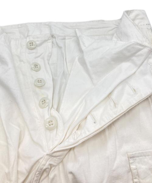 HOUSTON（ヒューストン）HOUSTON (ヒューストン) ミリタリーパンツ/ヒューストン/8405-082-5565 ホワイト サイズ:Lの古着・服飾アイテム