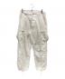 HOUSTON（ヒューストン）の古着「ミリタリーパンツ/ヒューストン/8405-082-5565」｜ホワイト