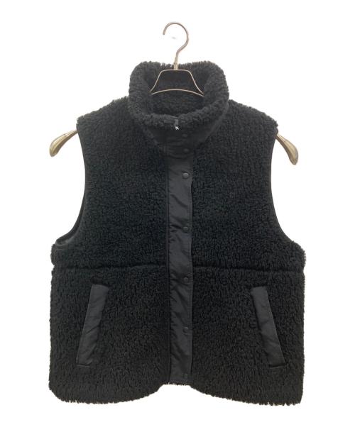 SLOBE IENA（スローブ イエナ）SLOBE IENA (スローブ イエナ) ボアショートベスト/スローブ イエナ/23-011-912-4000-3-0 ブラック サイズ:表記なしの古着・服飾アイテム