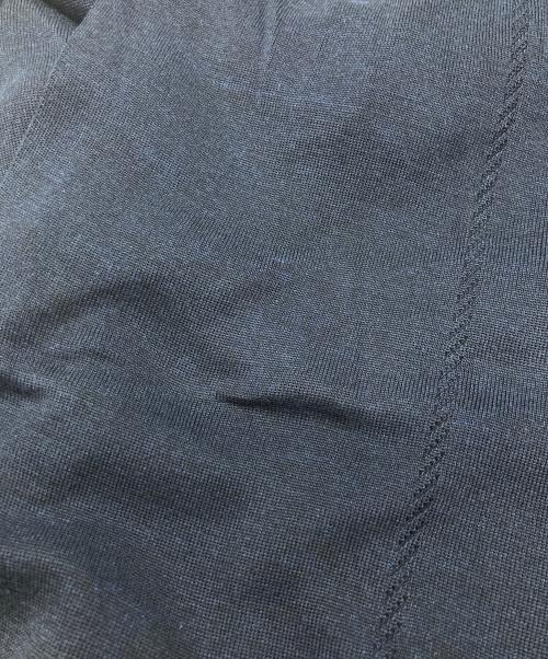 Leilian（レリアン）Leilian (レリアン) シルク100％ロングカーディガン/レリアン ネイビー サイズ:Mの古着・服飾アイテム