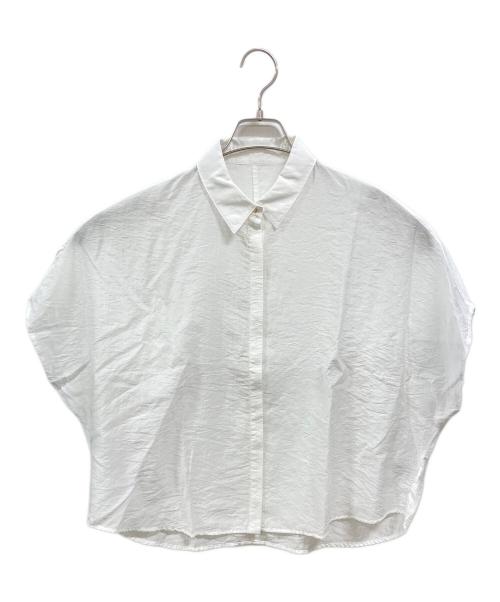 IENA（イエナ）IENA (イエナ) リネン混 襟付きブラウス/イエナ/25-051-902-9940-2-0 ホワイト サイズ:Freeの古着・服飾アイテム