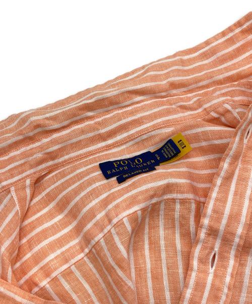 POLO RALPH LAUREN（ポロ・ラルフローレン）POLO RALPH LAUREN (ポロ・ラルフローレン) リネンシャツ/ポロ・ラルフローレン オレンジ サイズ:Sの古着・服飾アイテム
