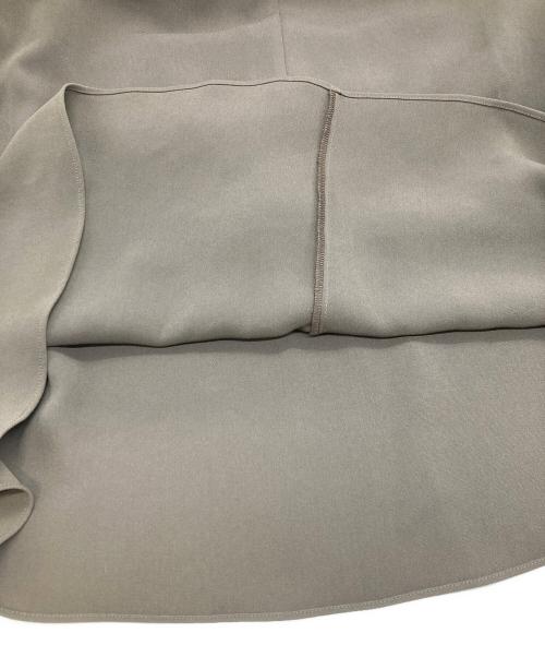 theory（セオリー）theory (セオリー) SYNTHETIC CREPE CASCADE SL/セオリー/01-1105218-350 ベージュの古着・服飾アイテム