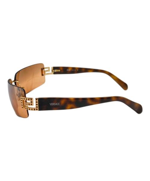 VERSACE（ヴェルサーチェ）VERSACE (ヴェルサーチェ) サングラス/ヴェルサーチェ/2017-B/64□14-120 オレンジ サイズ:64□14-120の古着・服飾アイテム