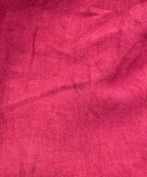 群言堂 里山パレット（グンゲンドウ サトヤマパレット）群言堂 里山パレット (グンゲンドウ サトヤマパレット) リネンワンピース/グンゲンドウ　サトヤマパレット レッド サイズ:Lの古着・服飾アイテム