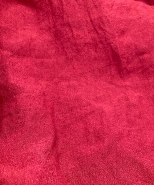 群言堂 里山パレット（グンゲンドウ サトヤマパレット）群言堂 里山パレット (グンゲンドウ サトヤマパレット) リネンワンピース/グンゲンドウ　サトヤマパレット レッド サイズ:Lの古着・服飾アイテム