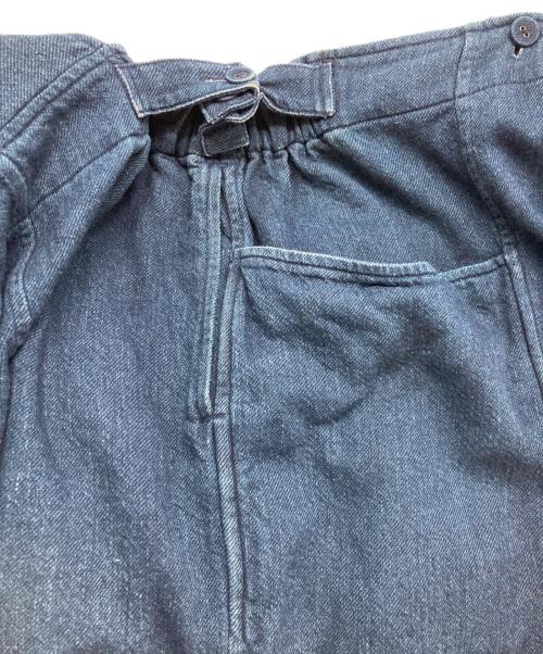 群言堂（グンゲンドウ）群言堂 (グンゲンドウ) インディゴ大人のサロペット/23101707C/グンゲンドウ インディゴ サイズ:Ｌの古着・服飾アイテム