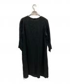 根々ネネ）の古着「リネンブラウスワンピース/ネネ/20132001」｜ブラック