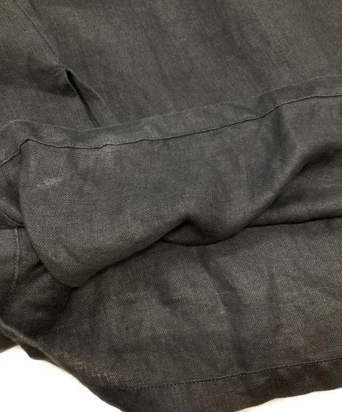 根々（ネネ）根々 (ネネ) リネンブラウスワンピース/ネネ/20132001 ブラック サイズ:Freeの古着・服飾アイテム