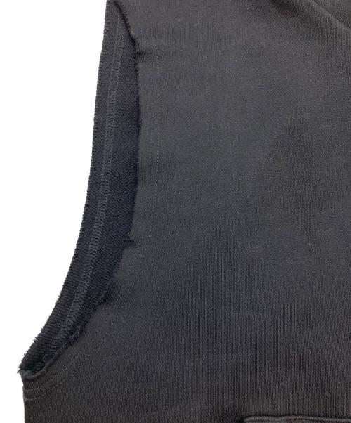 jent louis（ジェントルイス）jent louis (ジェントルイス) スタッズスリーブレスフーディ/ジップパーカー/2504-JLS-CMD0017 ブラック サイズ:Lの古着・服飾アイテム